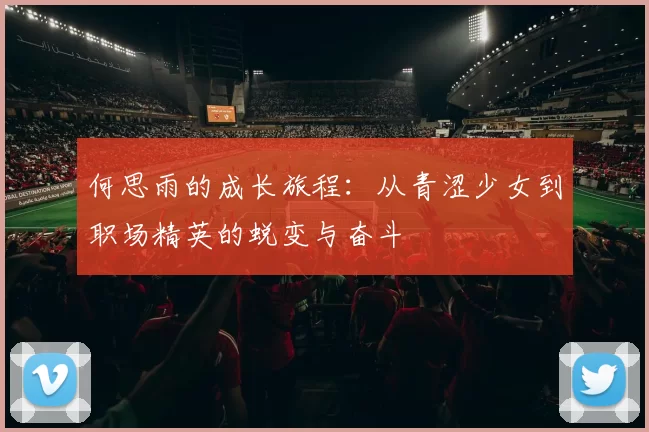 何思雨的成长旅程：从青涩少女到职场精英的蜕变与奋斗